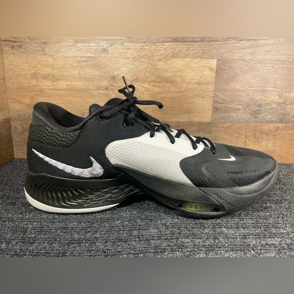 Nike Zoom Freak 4 TB Mens 14 Black White DO9679-002 Athletic Basketball Shoes - Picture 5 of 15